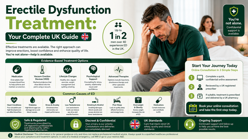 Erectile Dysfunction Treatment: Your Complete UK Guide