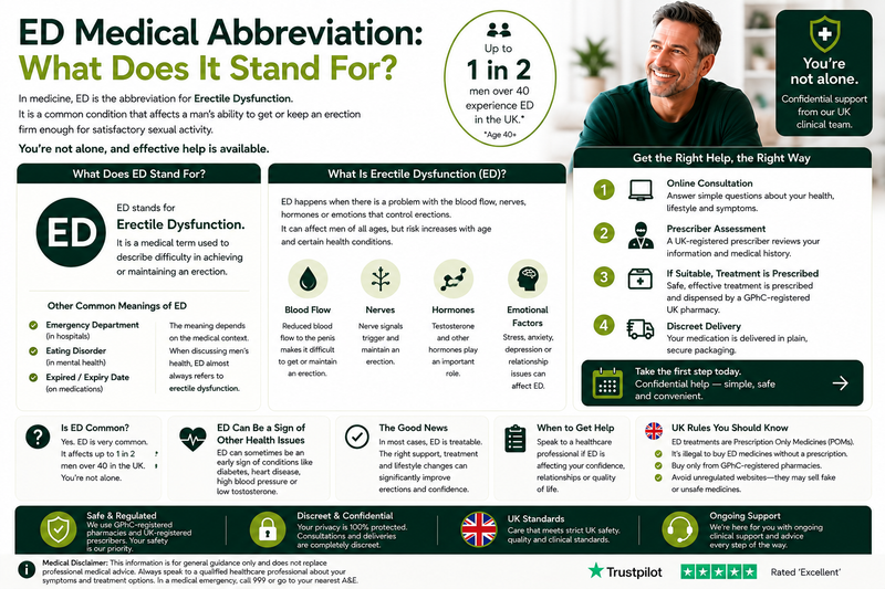 ED Medical Abbreviation: What Does It Stand For?