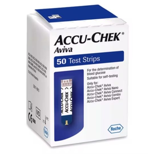 Accu-Chek Aviva Test Strips - 50 Pack
