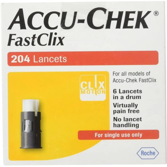 Accu-Chek Fastclix Lancets - 204 Pack