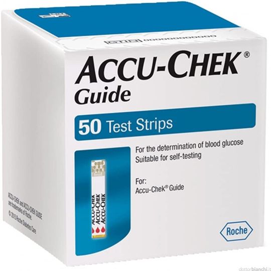 Accu-Chek Guide Blood Glucose Test Strips - 50 Pack