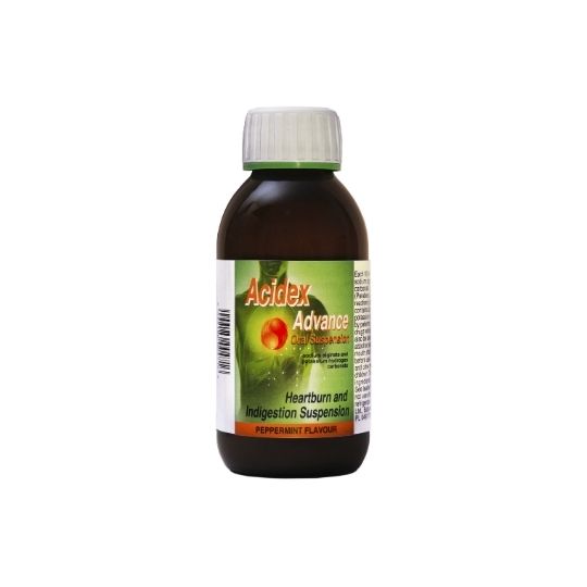 Acidex Advance Oral Suspension Peppermint Flavour - 250ml