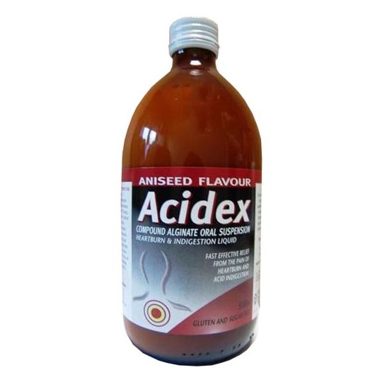 Acidex Heartburn & Indigestion Liquid Aniseed Flavour - 500ml