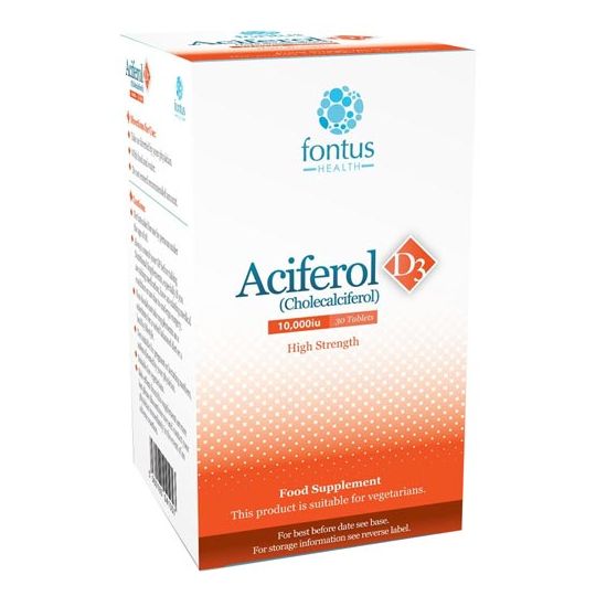 Aciferol D3 10000iu Tablets - 30 Pack
