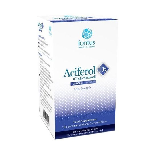 Aciferol D3 20000iu Tablets - 30 Pack