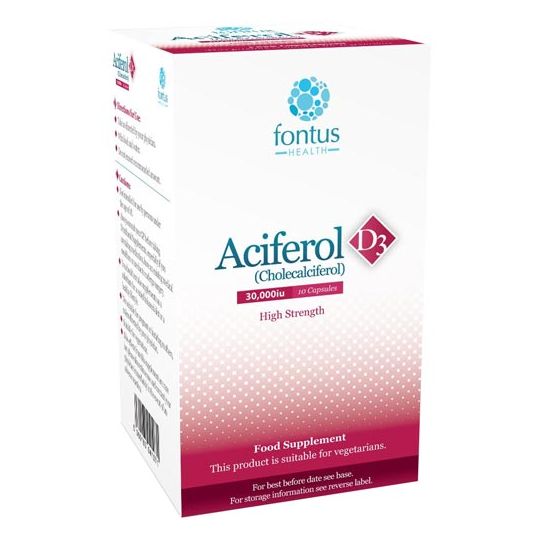 Aciferol D3 30000iu Capsules – 10 Pack