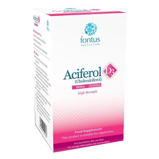Aciferol D3 3000iu Tablets - 60 Pack