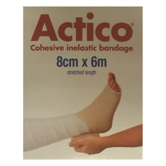 Actico Cohesive Bandage – 8cm x 6m