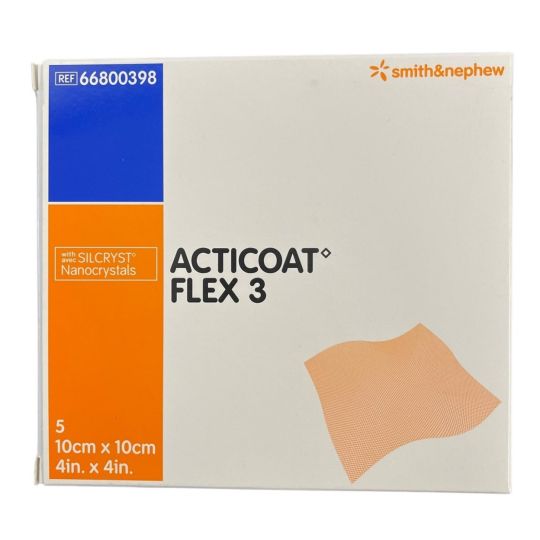 Acticoat Flex 3 Dressing – 10cm x 10cm