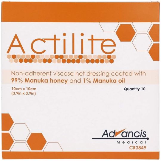 Actilite Dressing 10cm x 10cm – 10 Pack