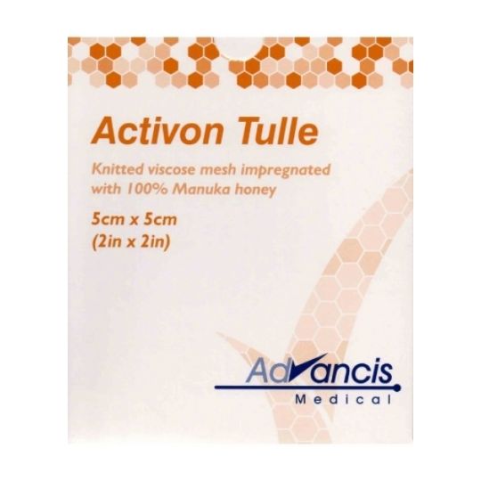 Activon Tulle Dressing 5cm x 5cm – 5 Pack