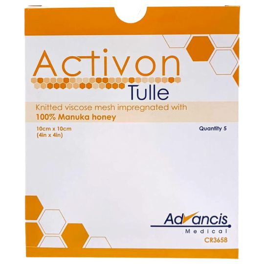 Activon Tulle Dressing 10cm x 10cm – 5 Pack