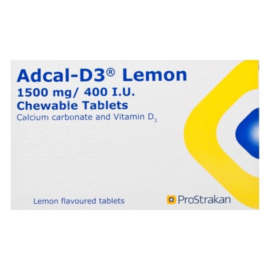 Adcal-D3 Lemon Chewable Tablets - 112 Pack