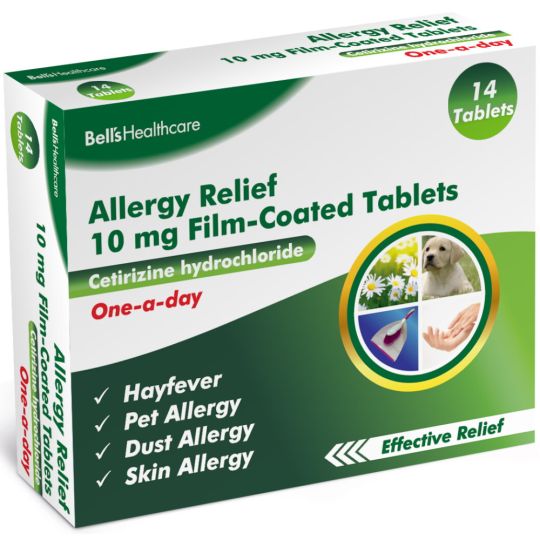 Bell's Healthcare Allergy Relief Cetirizine 10mg Tablets