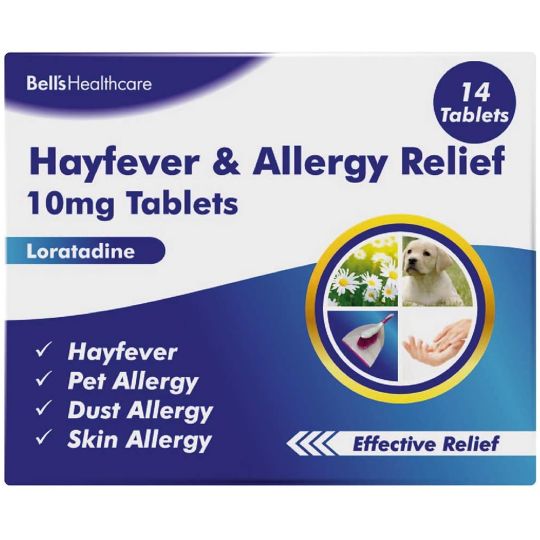 Bell's Healthcare Hayfever & Allergy Relief Loratadine 10mg Tablets