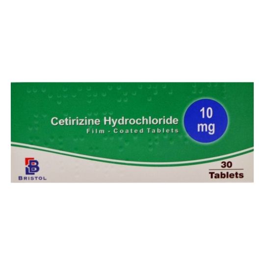 Cetirizine 10mg Tablets - 30 Pack
