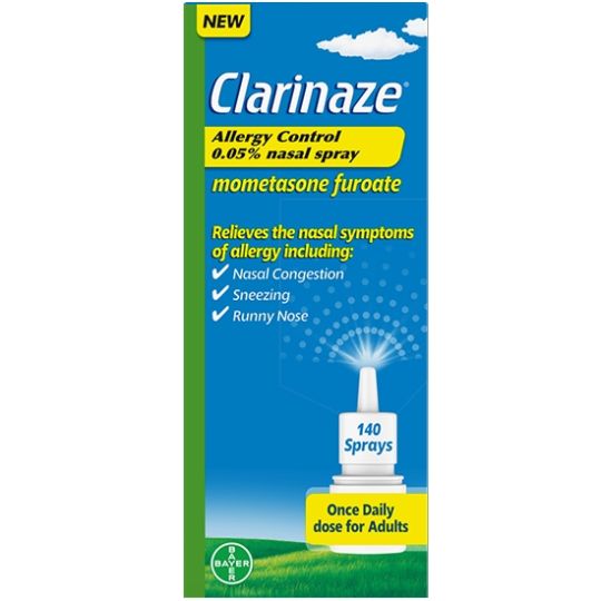 Clarinaze Allergy Control 0.05% Nasal Spray - 140 Dose