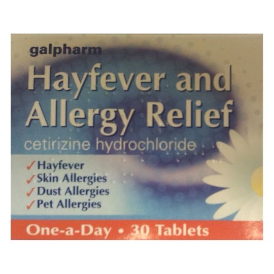 Galpharm Hayfever and Allergy Relief Tablets - 30 Pack