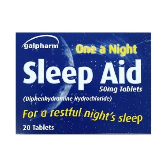 Galpharm One a Night Sleep Aid 50mg Tablets - 20 Pack