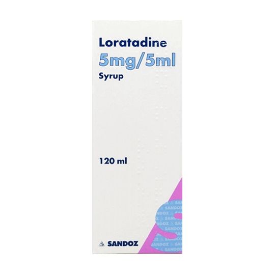 Loratadine Syrup 5mg/5ml - 100ml