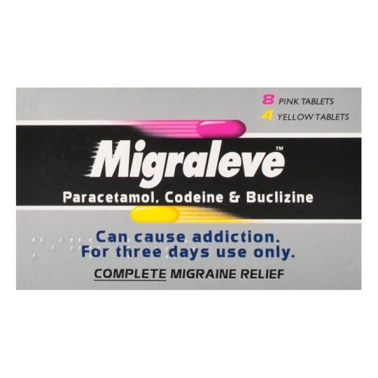 Migraleve Complete Migraine Relief Tablets - 12 Pack