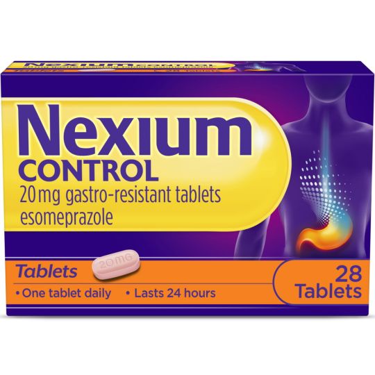 Nexium Control 20mg Gastro-resistant Tablets - 28 Pack