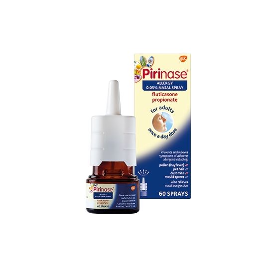 Pirinase Allergy 0.05% Nasal Spray - 60 Sprays