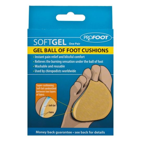 Profoot Soft Gel Ball of Foot Cushions