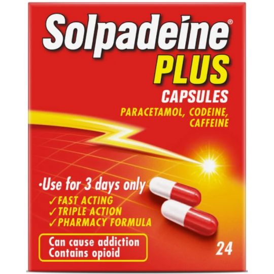 Solpadeine Plus Capsules - 24 Pack