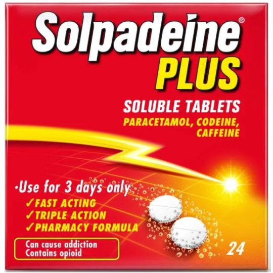 Solpadeine Plus Soluble Tablets - 24 Pack