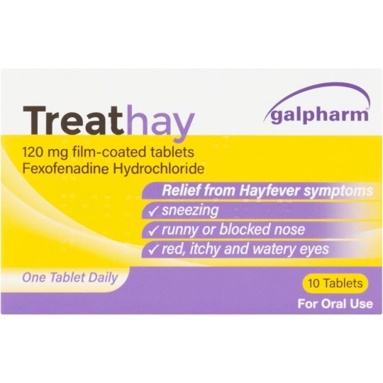 Treathay 120mg Film-Coated Tablets - 10 Pack