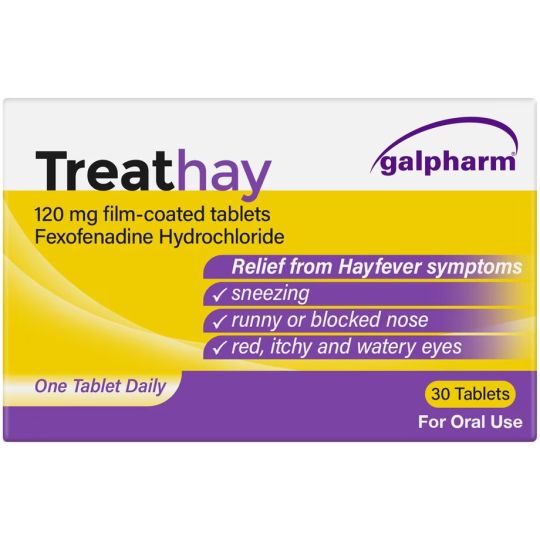 Treathay 120mg Film-Coated Tablets - 30 Pack