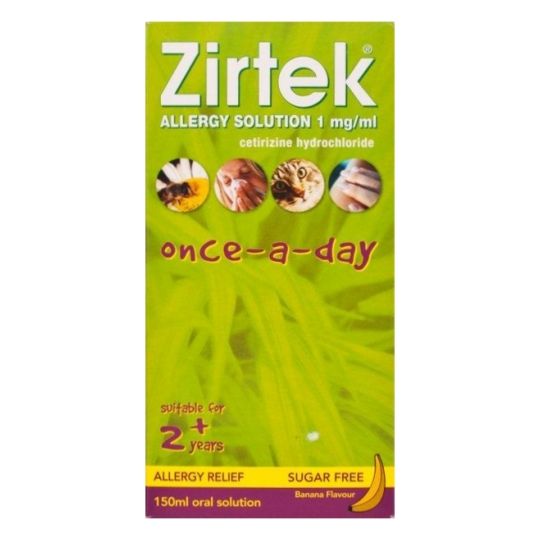 Cetirizine 5mg/5ml Oral Solution - 200ml