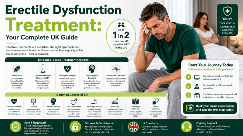 Erectile Dysfunction Treatment: Your Complete UK Guide