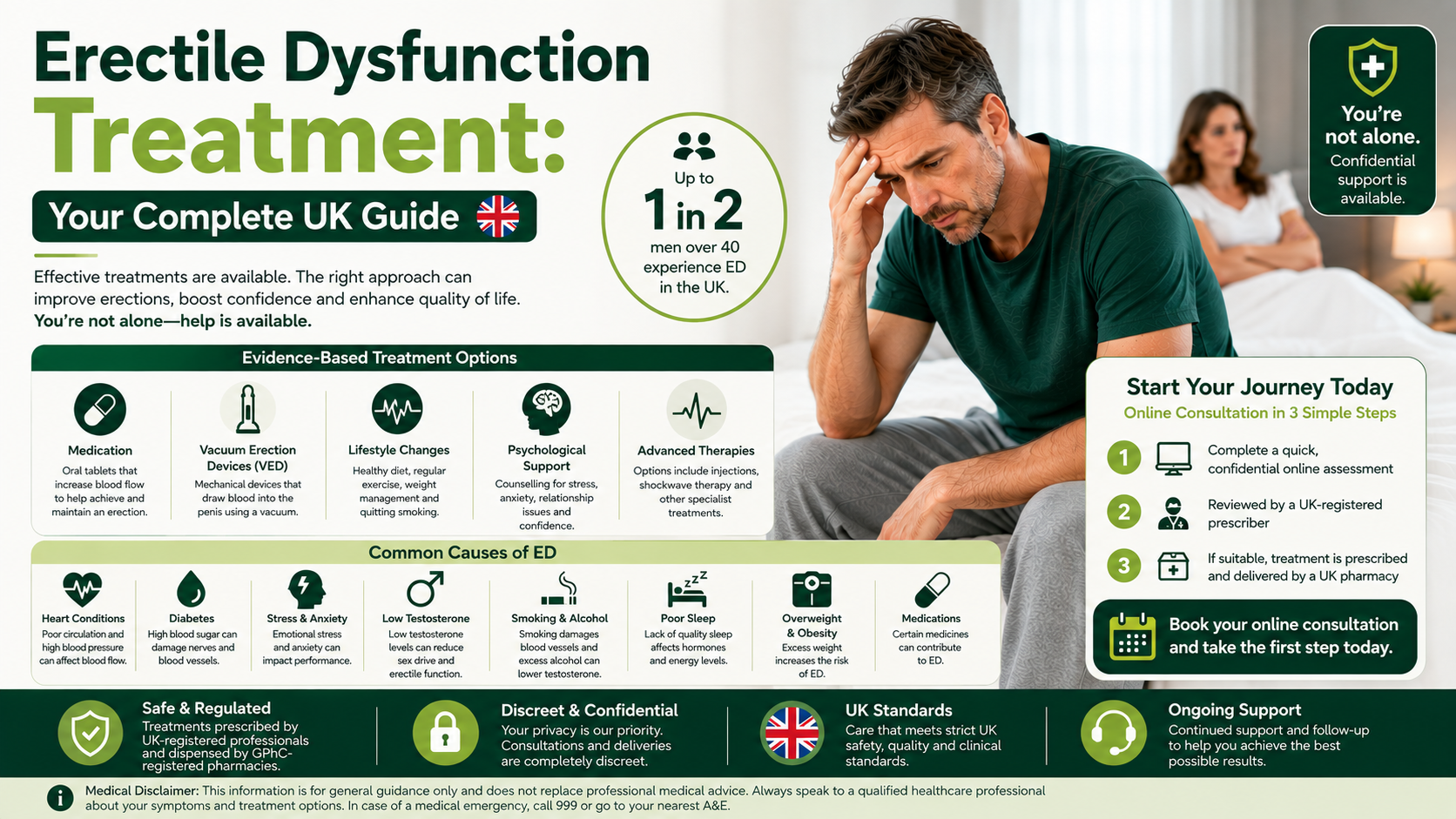 Erectile Dysfunction Treatment: Your Complete UK Guide