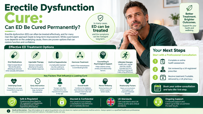 Erectile Dysfunction Cure: Can ED Be Cured Permanently?