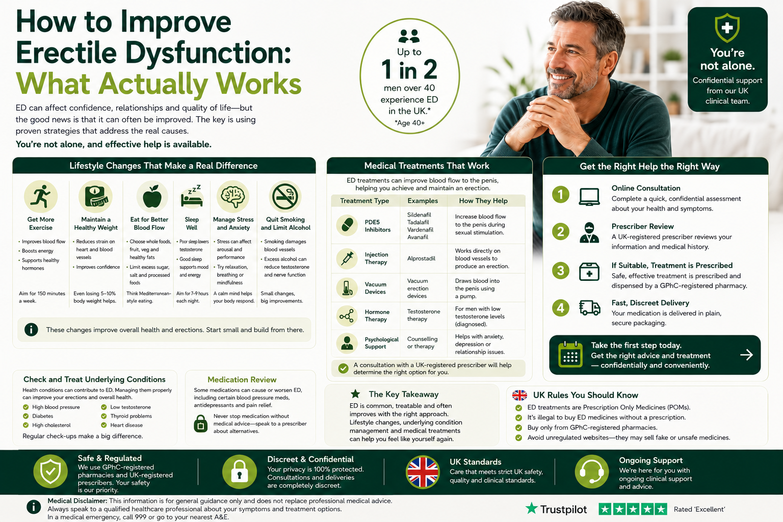 How to Improve Erectile Dysfunction: What Actually Works