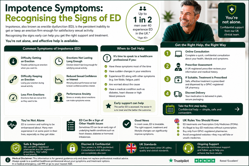 Impotence Symptoms: Recognising the Signs of ED