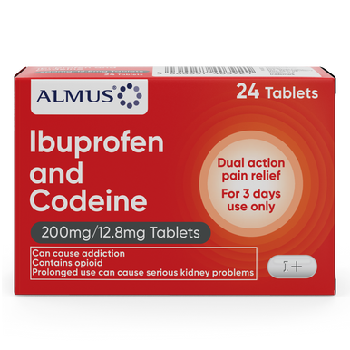 Almus Ibuprofen Tablets 200 mg – 24 Pack