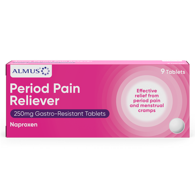 Almus Period Pain Relief Tablets – 9 Pack