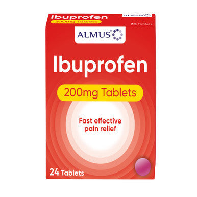 Almus Paracetamol Caplets 500 mg – 16 Pack