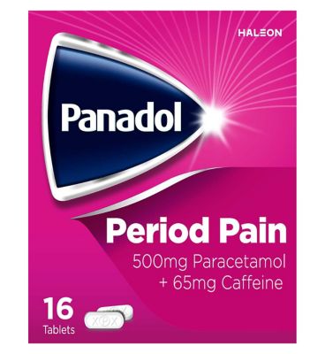 Panadol Period Pain Tablets 500/65mg - 16 Pack