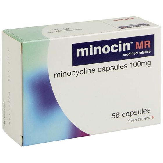 Minocin 100mg MR - 56 Capsules