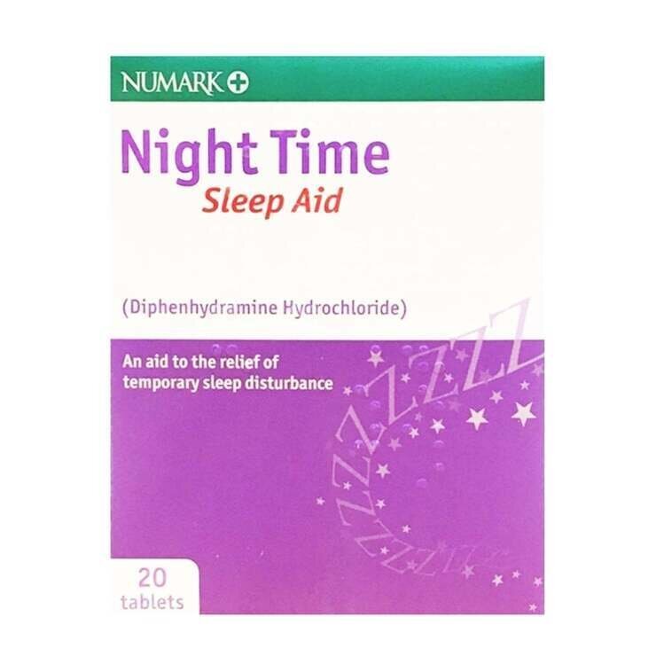Diphenhydramine Hydrochloride Tablets 25mg - 20 Pack
