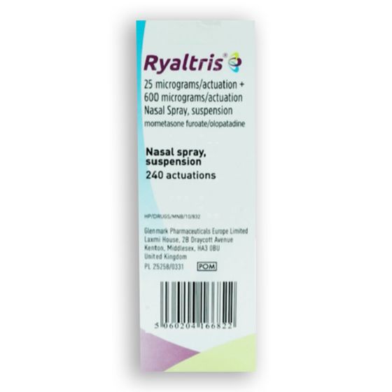 Ryaltris Nasal Spray - 240 Doses