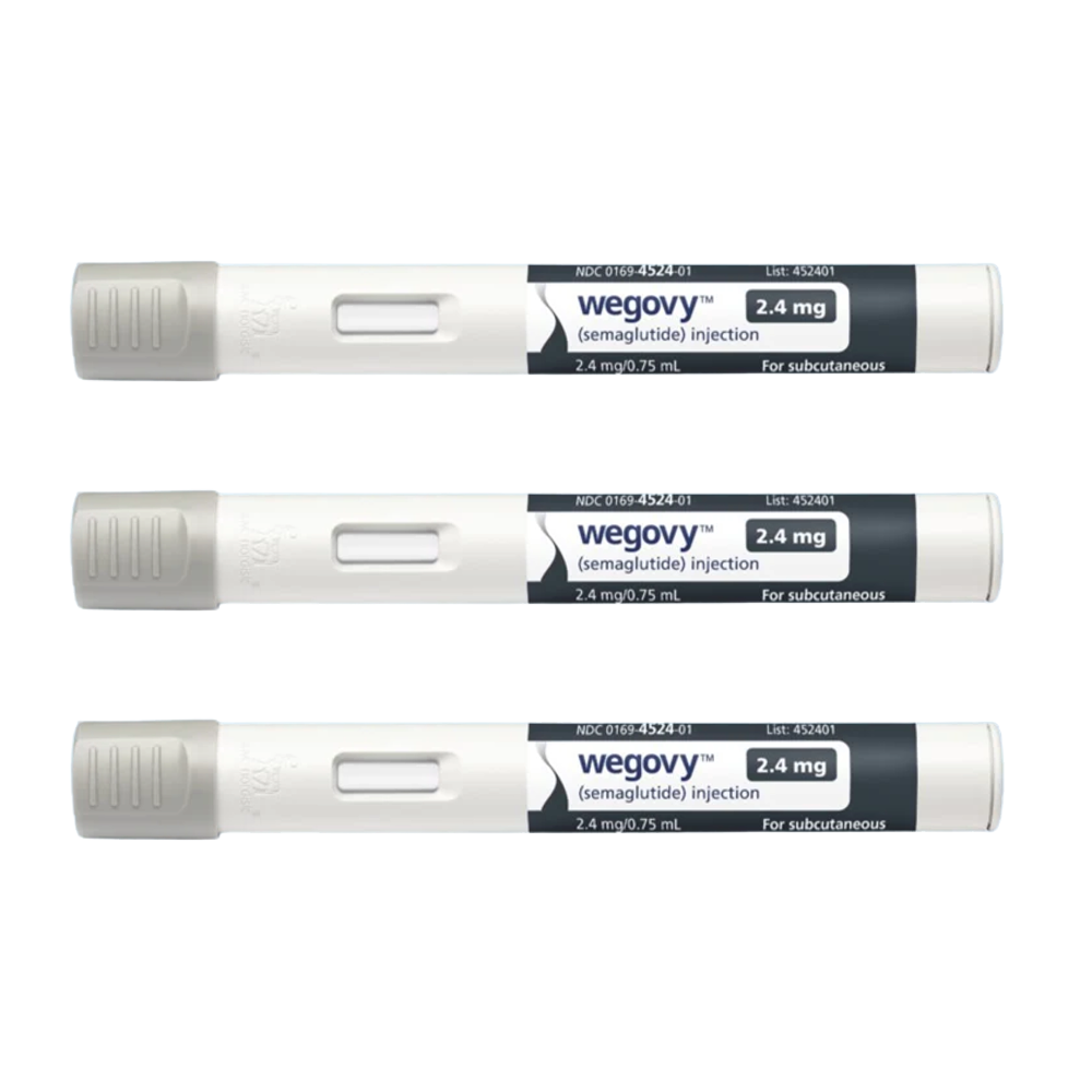 Wegovy® Injectable Pen - Take-It-Slow Bundles - 3-Pen Bundles
