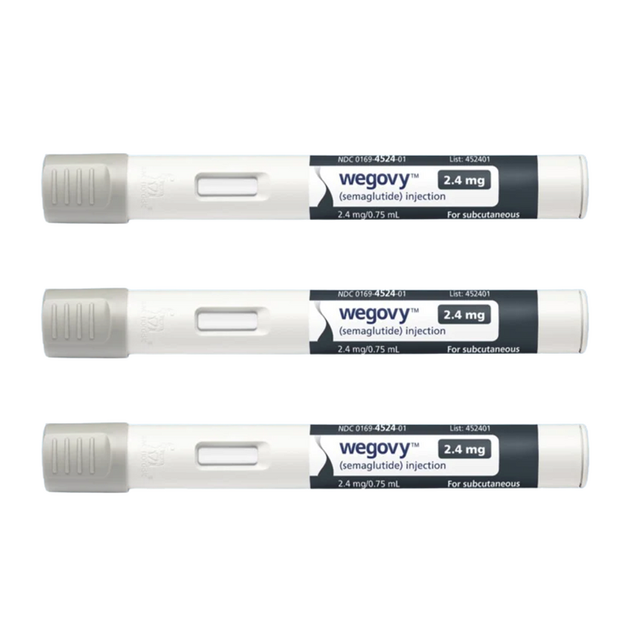 Wegovy® Injectable Pen - Take-It-Slow Bundles - 3-Pen Bundles