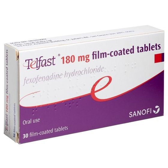 Telfast 180mg Tablets