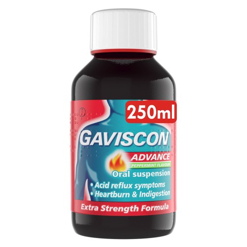 Gaviscon Advance Liquid Peppermint – 250ml