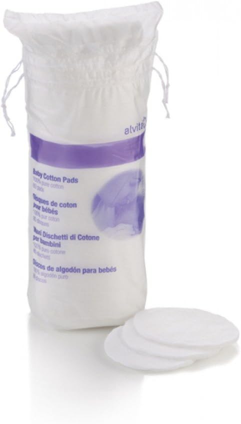 Alvita Cosmetic Pads Square – 50 Pack